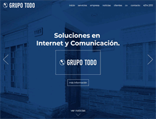 Tablet Screenshot of grupotodo.com.ar